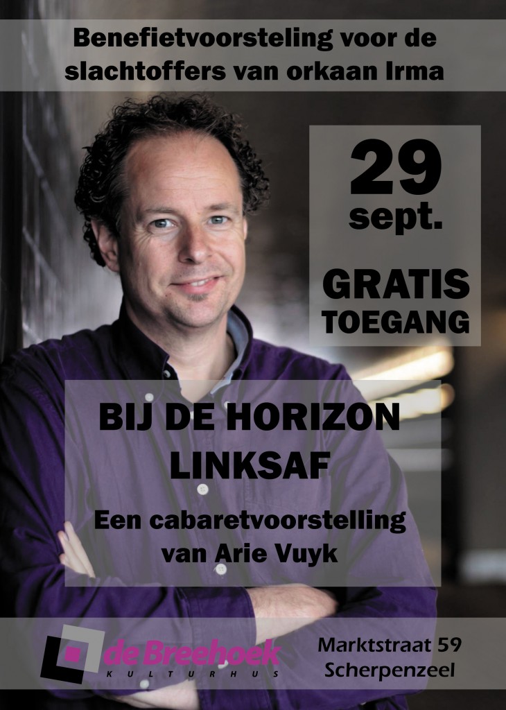 Flyer Arie Vuyk voorkant digitaal