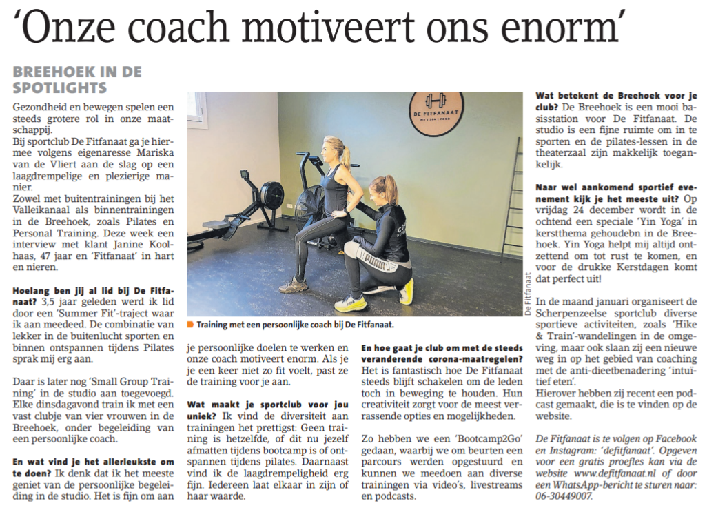 Janine Scherpenzeelse Krant