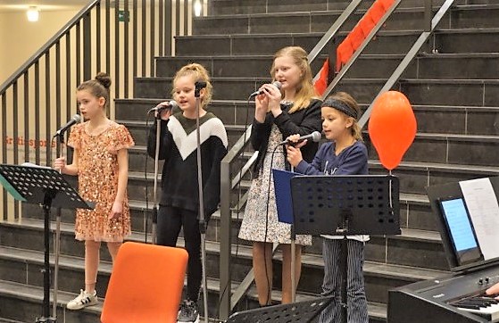 Audrey Linn Emma Cinthe en Melanie 14 - 2 - 2020